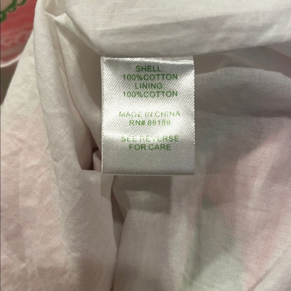 Lilly Pulitzer Lowe Mini Dress Pretty Pink Tootie Floral Size 6 - Picture 7 of 7